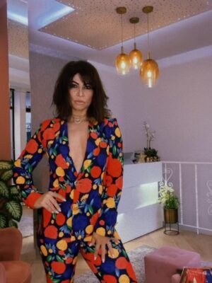 Calça Floral Locoluxo 1