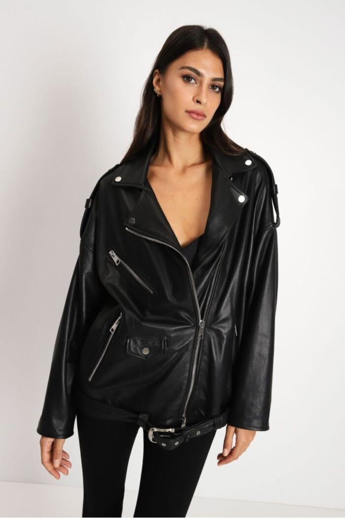 Jaqueta Modelo Motociclista com Abas - Image 1