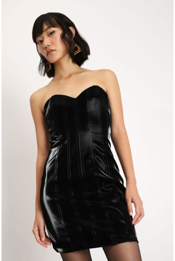 WhatsApp Image 2022-10-01 at 13.20.11 Mini Vestido Com Decote Coração - Image 1