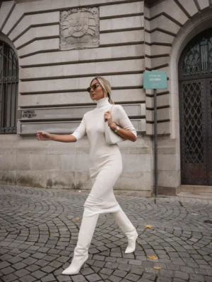 Scripta Vestido Malha 1