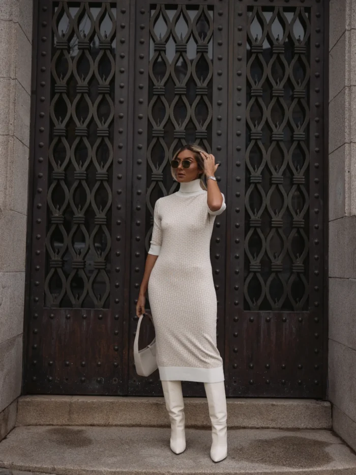 Scripta Vestido Malha 2