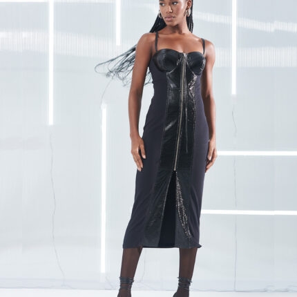 Vestido Com Fenda Frontal Open Ksbewoman Store