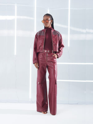 Calça Couro Open Ksbewoman Store