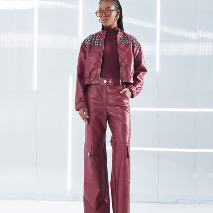 Calça Couro Open Ksbewoman Store