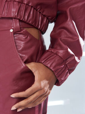 Calça Couro Open Ksbewoman Store 1