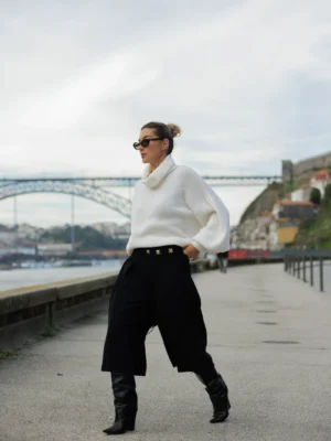 Calção Midi Scripta,Ksbewoman Store