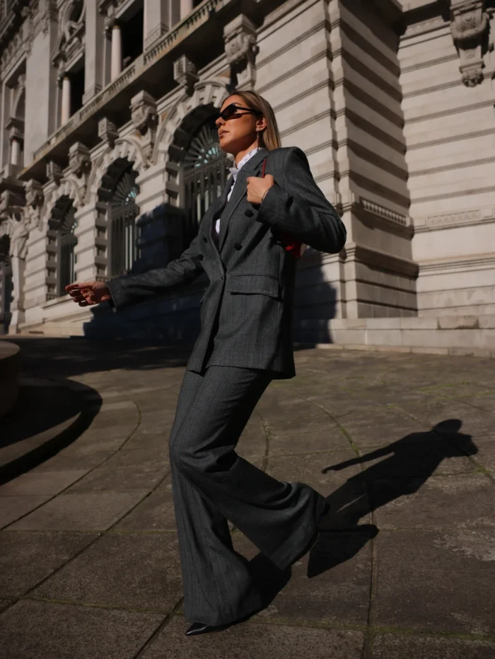 Calça Reta Scripta Ksbewoman Store Calça Reta Scripta Ksbewoman Store